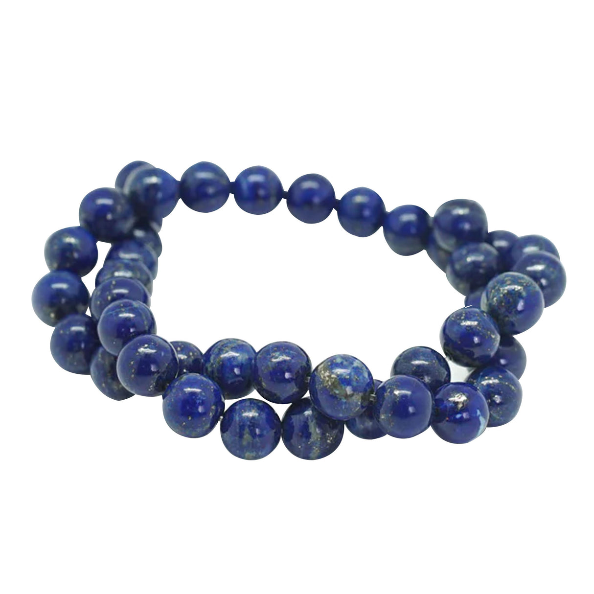 Lapis Lazuli Round Beads 8mm A Grade | Natural Gemstone Strand