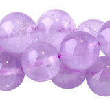 AAA Grade Lavender Amethyst Beads 10mm Round – 15" Strand