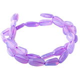 Lavender Amethyst Tumbled Nugget Beads 7×11–8×20mm – 15" Strand