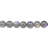 Labradorite Round Beads AAA-Grade 10mm | Madagascar Gemstone | 15-16" Strand