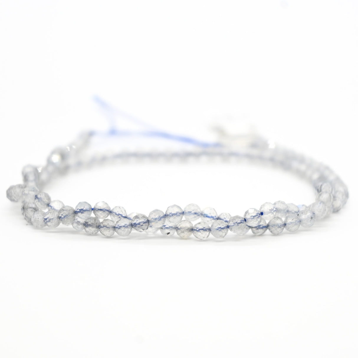 Labradorite Faceted  Round Beads AAA- 3mm - Natural Madagascar Gemstone Strand