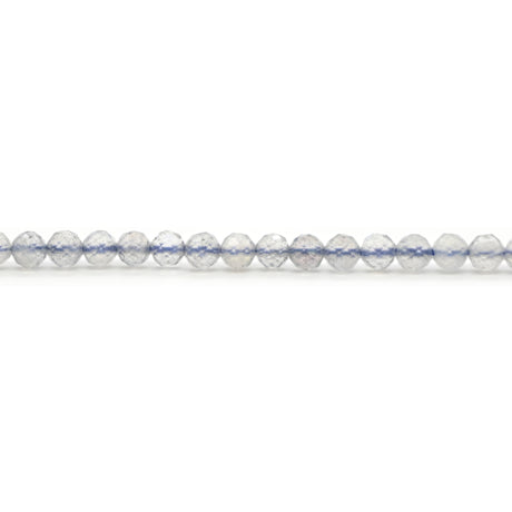 Labradorite Faceted  Round Beads AAA- 3mm - Natural Madagascar Gemstone Strand