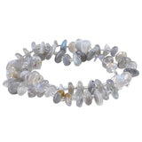 Madagascar Labradorite Chip Beads 5x8mm - 15-16" Strand