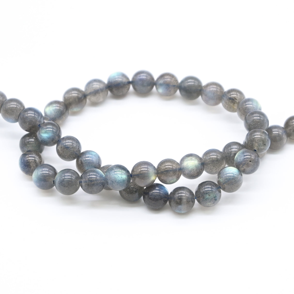 Labradorite 8mm Round Beads AAA Grade | 15-16 inch Strand