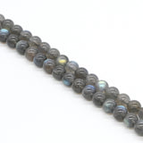 Labradorite 8mm Round Beads AAA Grade | 15-16 inch Strand