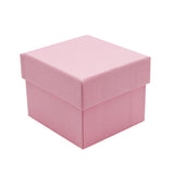 Pink LED Earring Box With Black Velvet Insert