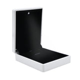White LED Pendant Box With Black Velvet Insert