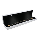 White LED Bracelet Box With Black Velvet Insert