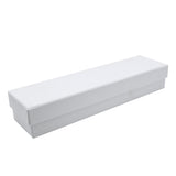 White LED Bracelet Box With Black Velvet Insert