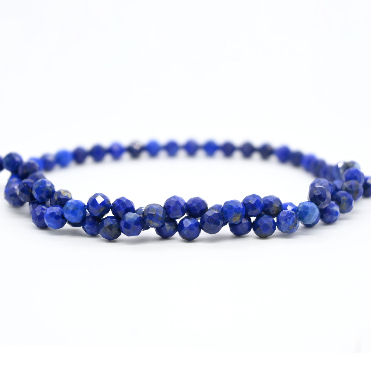 Lapis 4mm Faceted Round