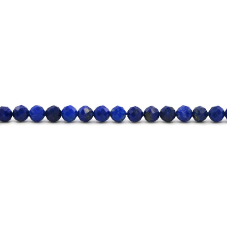 Lapis 4mm Faceted Round