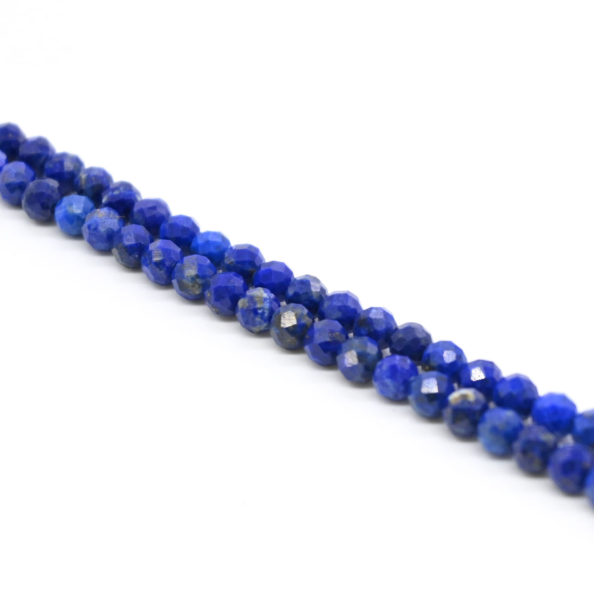 Lapis 4mm Faceted Round
