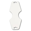 White Card Stock Jewelry Bracelet / Necklace Hanging Cards