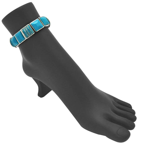 Black Polystyrene Ankle Bracelet / Toe Ring Display Foot