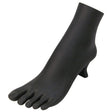 Black Polystyrene Ankle Bracelet / Toe Ring Display Foot