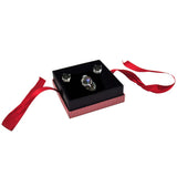 Red Striped Lg. Pendant Box