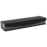 Black and Grey Magnetic Lid Jewelry Bracelet Boxes