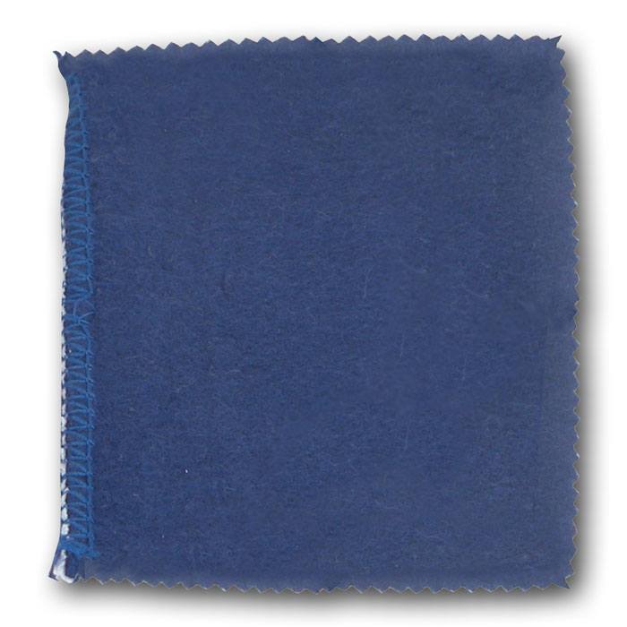 Blue Jewelry Polishing Cloth