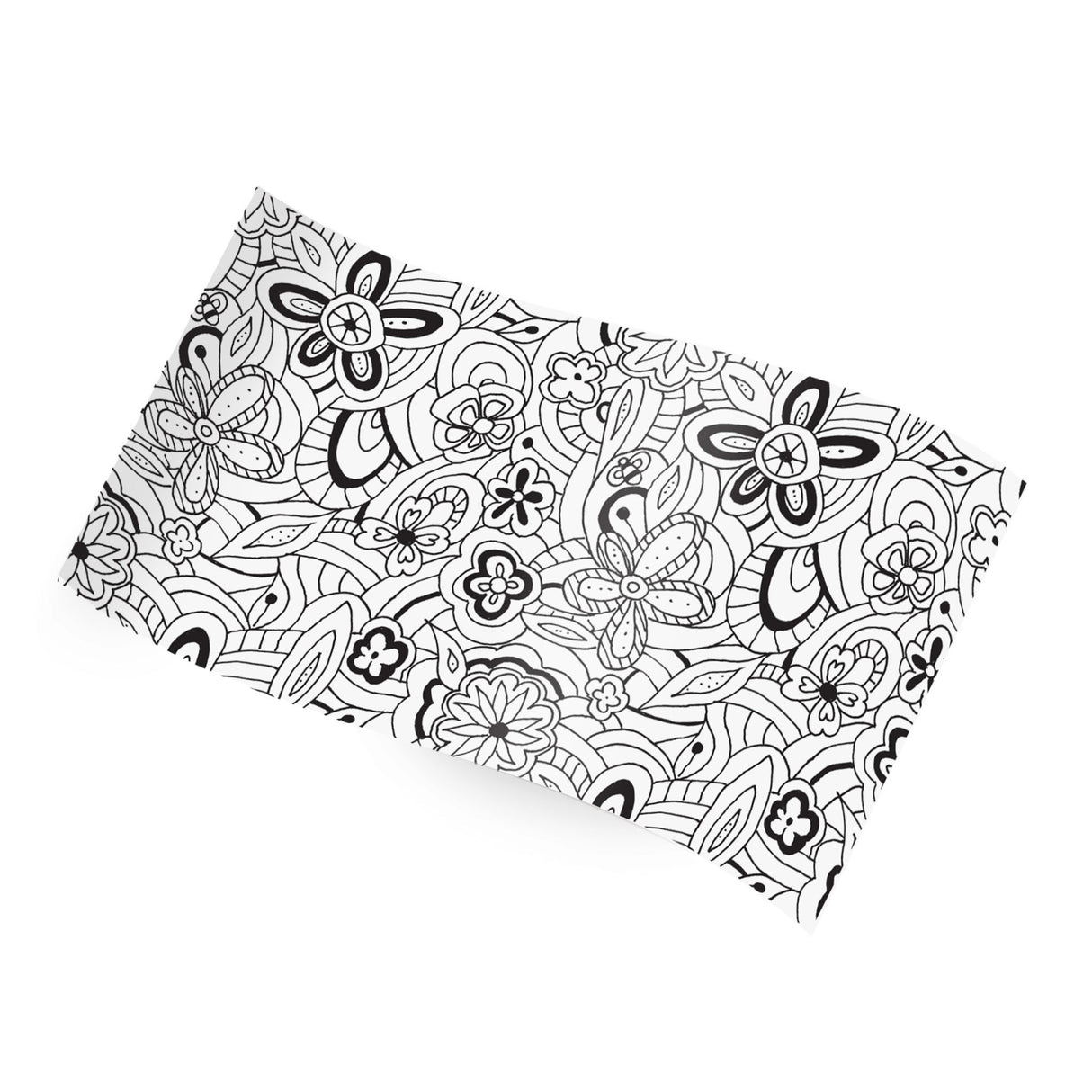 Floral Sketch Tissue Paper – 20" x 30" Sheets (480 Sheets per Ream)