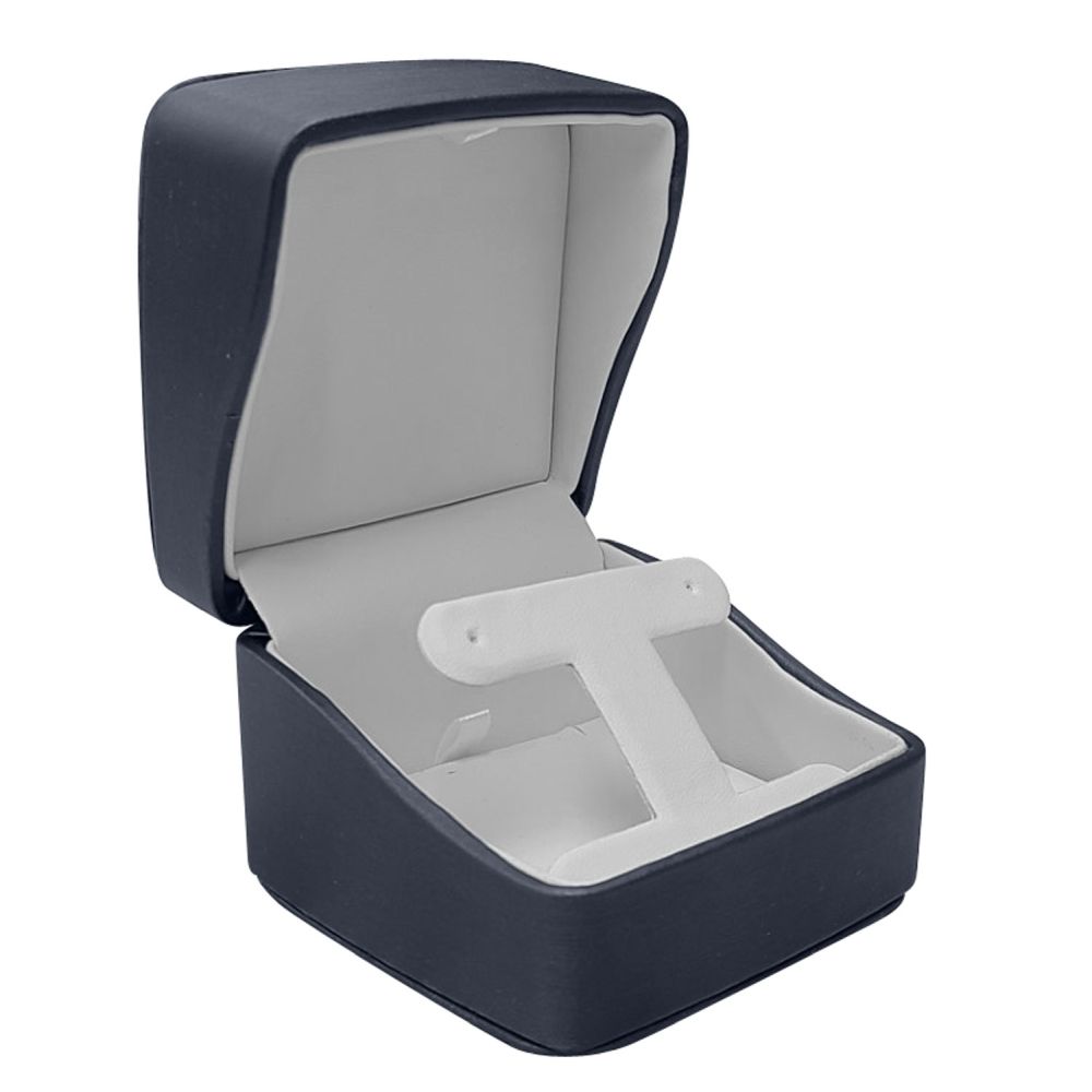 Small Premium Midnight Blue Leatherette Combination box 