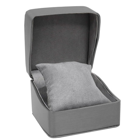 Premium Graphite Grey  Leatherette Watch box 