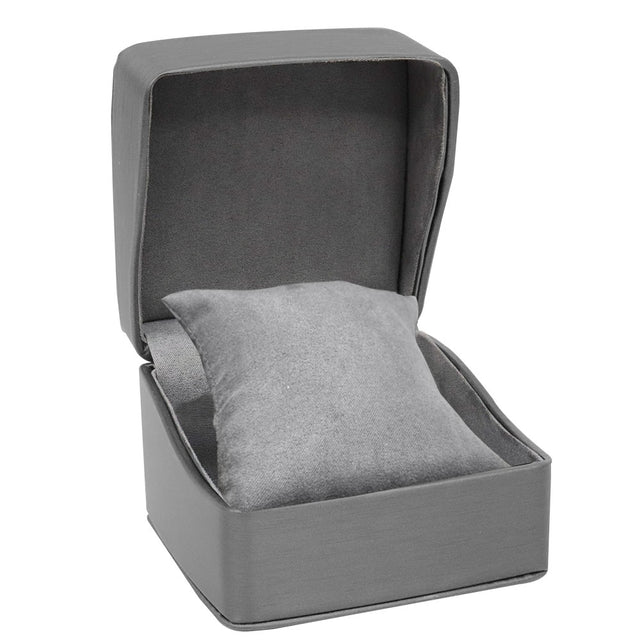 Premium Graphite Grey  Leatherette Watch box 