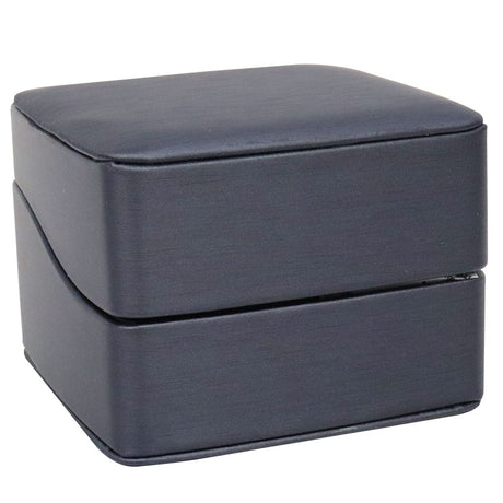 Small Premium Midnight Blue Leatherette Combination box 