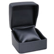 Premium Midnight Blue Grey Leatherette Bracelet / Watch box  