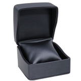 Premium Midnight Blue Grey Leatherette Bracelet / Watch box  