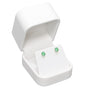 Rounded Corner Leatherette Earring Box