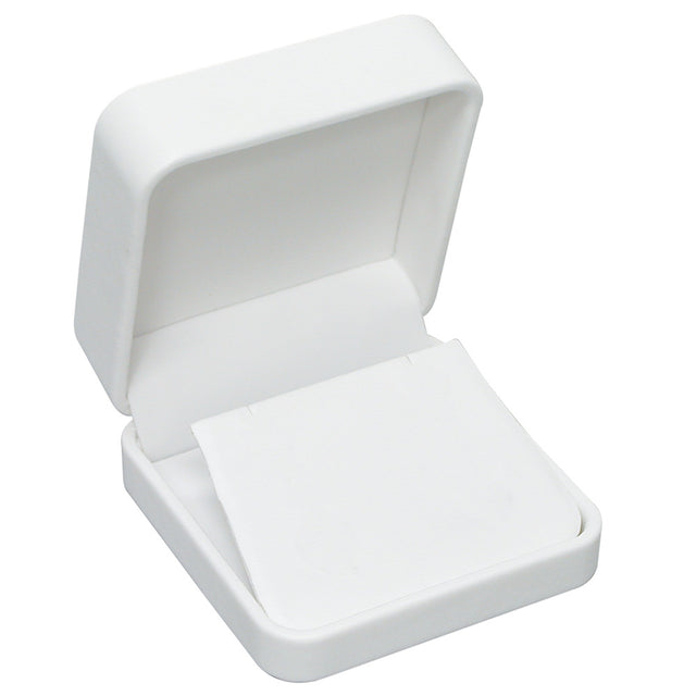 Rounded Corner Leatherette Pendant/Earring Box