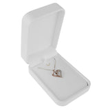 Large Rounded Corner Leatherette Pendant/Earring Box
