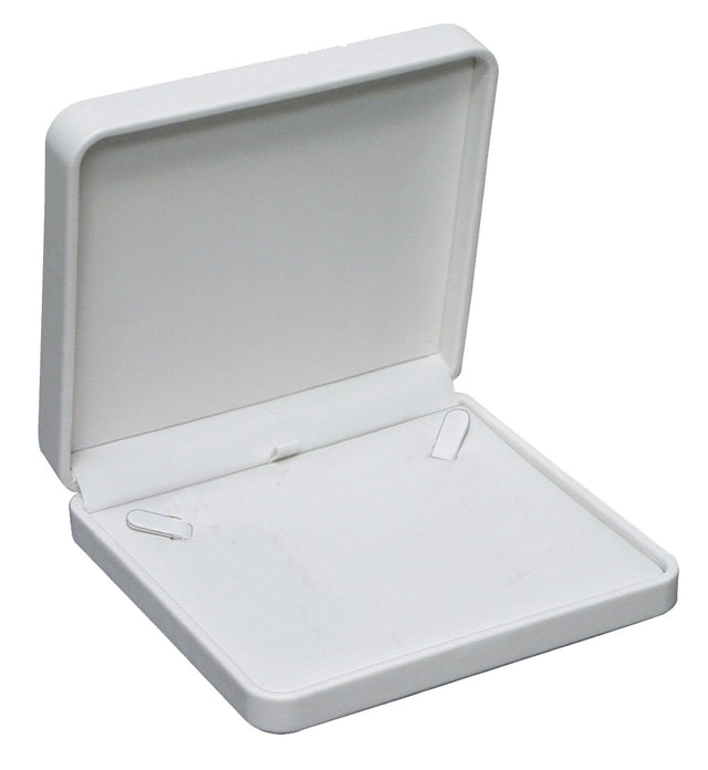 Rounded Corner Leatherette Large Necklace box