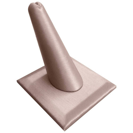 Champagne Pink Single Finger Jewelry Ring Display 