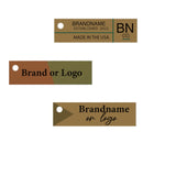 Kraft Custom Hang Tag-Rectangle - 1-3/4" x 1/2"(200 pcs)