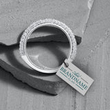 Smoke Grey Custom Hang Tag Rectangle - 1" x 1/2" (325 pcs)