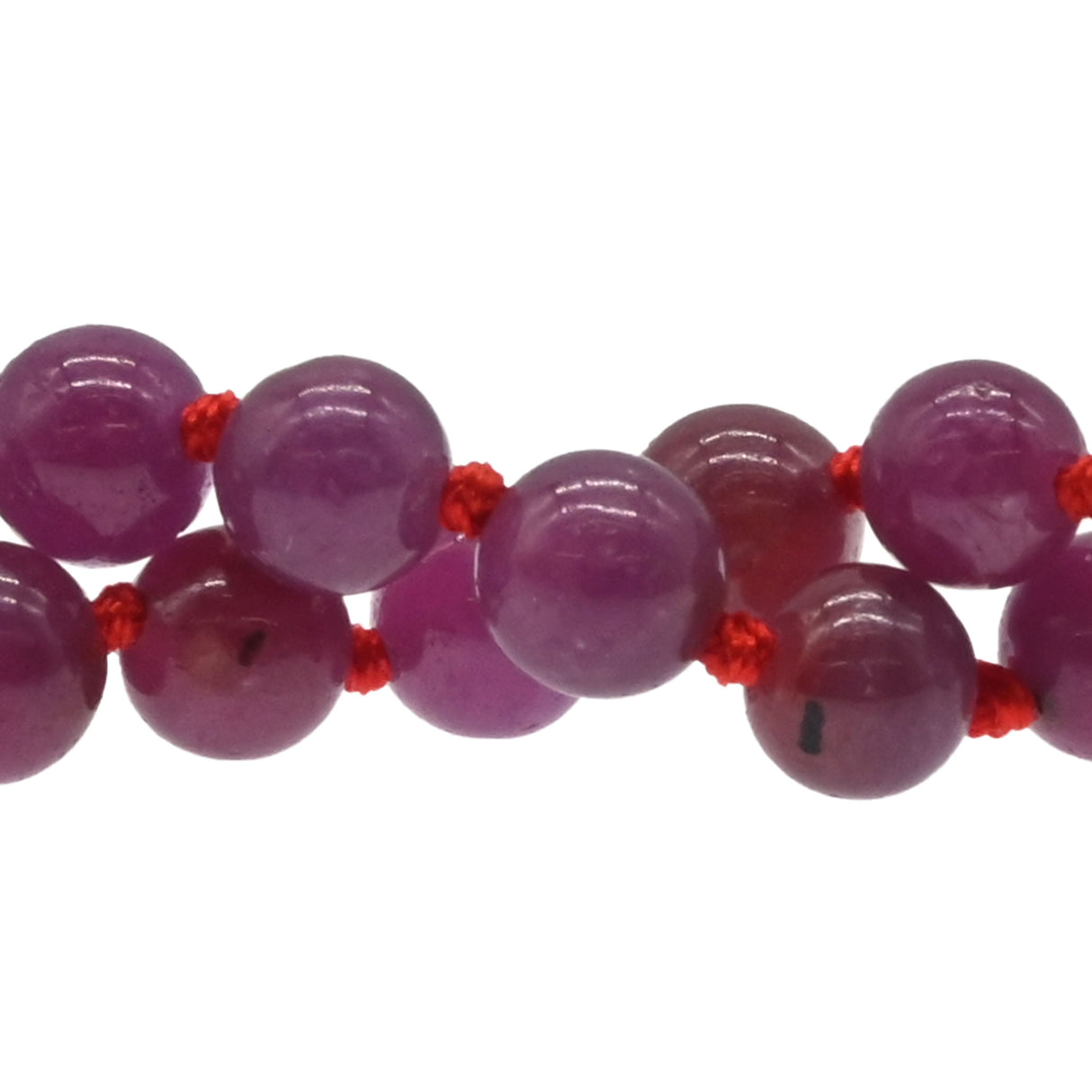 Natural Ruby Round Beads – AAA Grade | 6mm | 15–16 Inch Strand