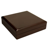 Premium Brown Veneer Jewelry Necklace Display Packaging Box