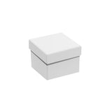 Premium Brown Veneer Jewelry Ring Box