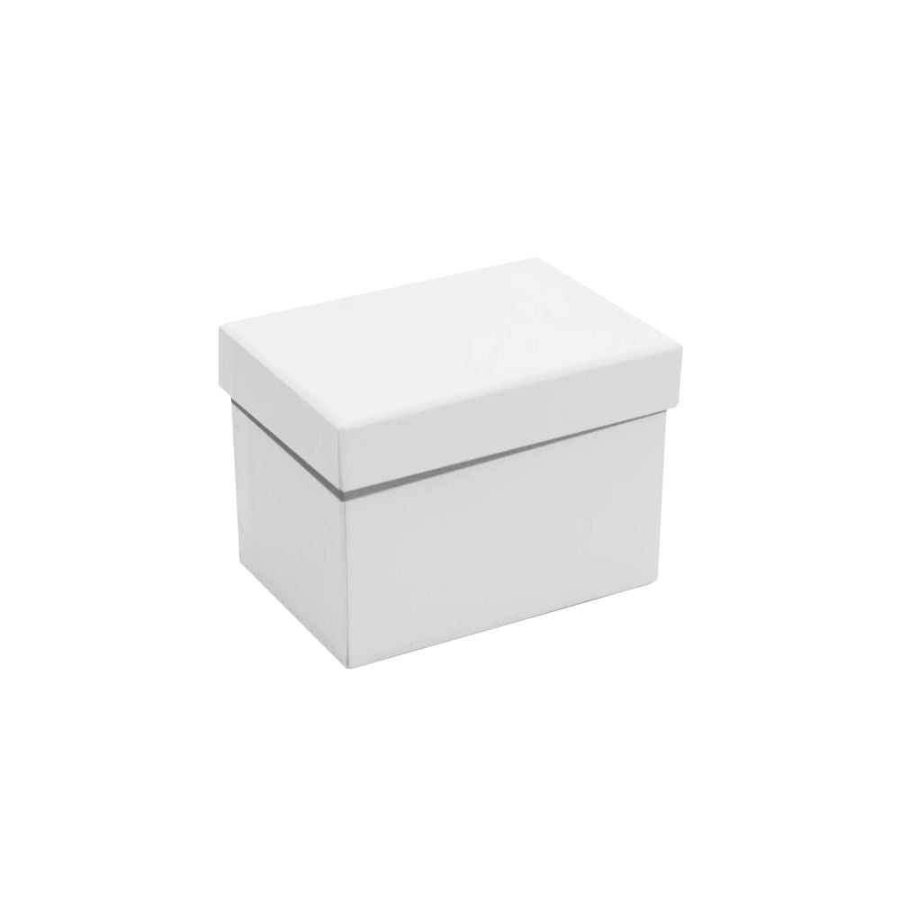 Premium Brown Veneer Dual Jewelry Ring Box
