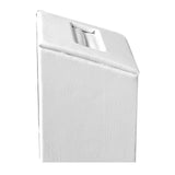 White Leatherette Jewelry Ring Stand, 2-1/2" Tall