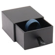 Matte Black Paper Slider Ring Box 