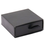 Matte Black Paper Slider Earring Box 