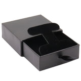 Matte Black Paper Slider Earring Box 