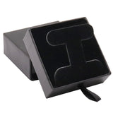 Matte Black Paper Slider Earring Box 