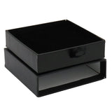 Matte Black Paper Slider Pendant Box 