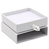 Matte White Paper Slider Pendant Box 