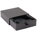 Matte Black Paper Slider Bangle Box 