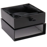 Matte Black Paper Slider Bangle Box 