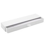 Matte White Paper Slider Bracelet Box 